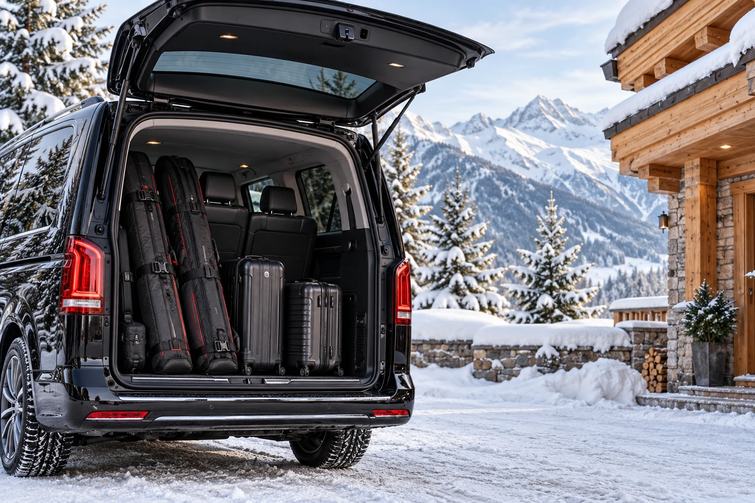 Illustrative ski & equipment campaign